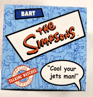 Говорящие часы Burger King «Симпсоны» Bart 2002 - Изображение 1 из 4