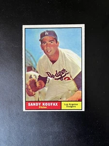 1961 TOPPS #344 SANDY KOUFAX HOF LA DODGERS—PACK FRESH💥*** (tgcs) - Picture 1 of 2