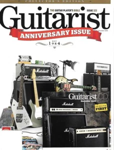 GUITARIST MAGAZINE DEC 2009 ISSUE 323 ANNIVERSARY ISSUE With CD/DVD - Picture 1 of 1