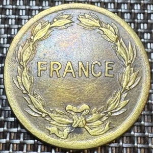 PIECE DE 2 FRANCS PHILADELPHIE 1944 FRANCE LIBRE (1300) - Picture 1 of 2