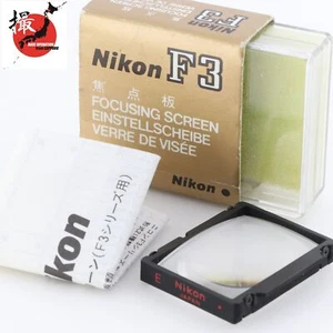 [MINT in Case] Nikon F3 Grid Matte Focusing Screen Type E Red dot + Manual JAPAN - Picture 1 of 15