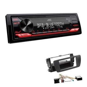 JVC Digital Radio Bluetooth für Seat Ibiza IV Ibiza IV ST nitschwarz Canbus - Bild 1 von 5