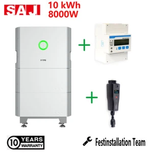 SAJ Batteriespeicher 10kWh Solar Hybrid-Wechselrichter 8kW Stromspeicher 3-in-1 - Bild 1 von 10