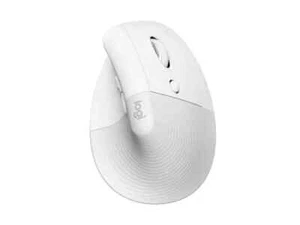 Logitech Lift Vertical Ergonomic Wireless Optical USB Mouse, Off-White (Right) - Picture 1 of 5
