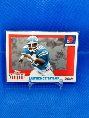 Lawrence Taylor 2005 Topps All American #17 HOF North Carolina Tar Heels Giants - Image 1 of 2