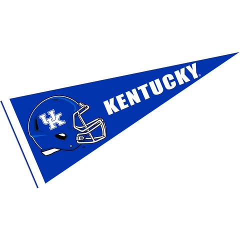 Kentucky UK Wildcats 12 in X 30 in Football Helmet Pennant Cover