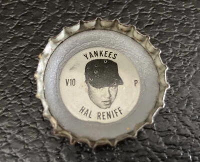 Hal Reniff 1967 Fresca Bottlecap NY New York Yankees AL All Star Bottle Coke 60s - Image 1 of 3