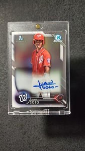2016 Bowman Chrome Prospects Juan Soto Rookie RC Auto 