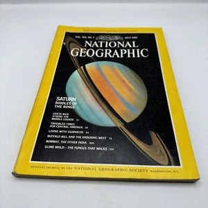 National Geographic Magazine July '81 Vol 160 No 1; Saturn, Riddle of the Rings - Imagen 1 de 5