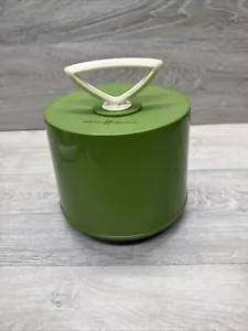 Estuche retro vintage años 60 Charter Disk Go verde aguacate 45 RPM soporte para discos de vinilo - Imagen 1 de 10