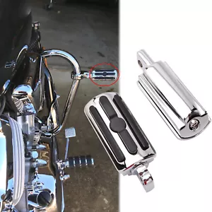 Motorcycle Highway Foot Pegs Aluminum Pedal Pad For Honda Magna 750 VF750 VF1100 - Imagen 1 de 18