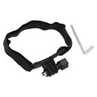 Heavy Duty Cycle Helmet Stand Holder for Bicycle Torch Lamp GoPro Compatible