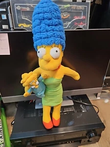 Universal Studios The Simpson Marge Holding Maggie 20" Plush - Picture 1 of 6