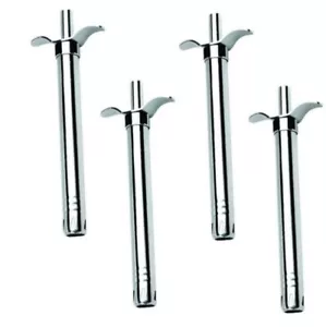 Stainless Steel Gas Lighter For Regular Uses Kitchen Gas Stove Silver 4 Pcs - Picture 1 of 6