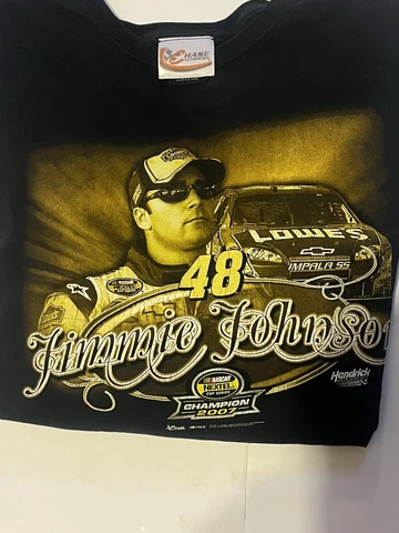 2007 Nascar Vintage Jimmie Johnson Long Sleeve Shirt Cover