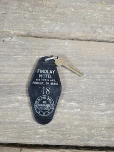 Findlay Hotel Motel Zimmer Schlüsselanhänger mit Schlüssel Findlay Ohio Zimmer 48 - Bild 1 von 2