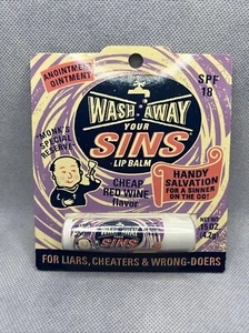 Bálsamo labial Wash Away Your Sins - Regalo mordaza novedoso - Sellado - Imagen 1 de 2