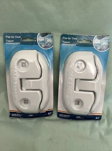 2X Dock Edge Flip Up Dock Cleat 6" White 2606W-F (Lot of 2) - Picture 1 of 4