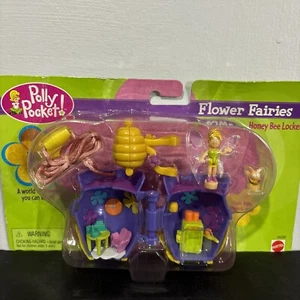 Polly Pocket Honey Bee Locket Flower Fairies Vintage 2001 Mattel - NEW NIP - Picture 1 of 16
