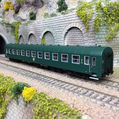 Voiture I5 Bc10, SNCB, Verte, époque III - LSMODELS 42 071 - HO 1/87 - Photo 1/4