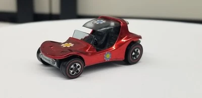 Hot Wheels Redline 1970 cangrejo de arena rojo dueño original estante muy limpio D4 Foto 1 de 4