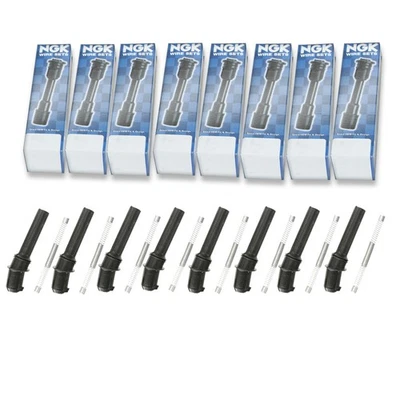 Bota de bobina de encendido NGK de 8 piezas para Ford E-350 Super Duty 1999-2016 5,4 L V8 - im Foto 1 de 4