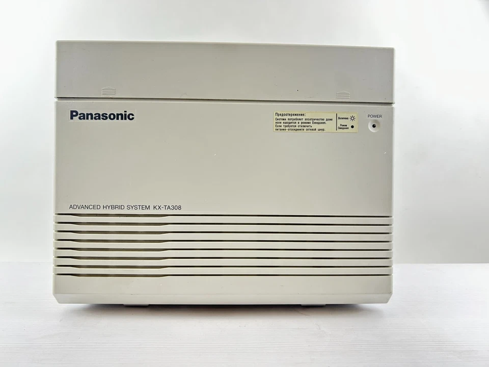 Panasonic KX TA 308 Advanced Hybrid Telephone System 6 ex, 24 in lines PBX - Image 1 of 2