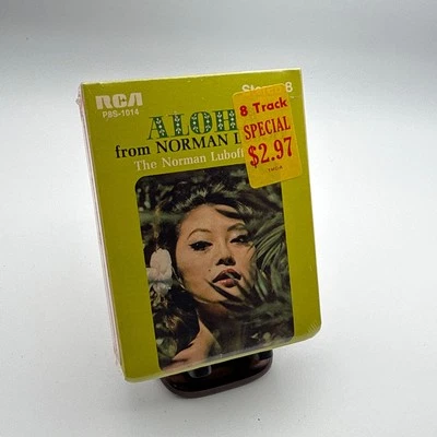 Factory Sealed Norman Luboff Choir Aloha From Norman Luboff RCA 8 Track Tape NOS - Image 1 of 4