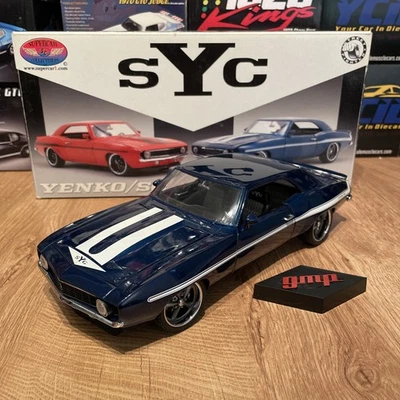 GMP 1/18 1969 雪佛兰科迈罗 Yenko SC 街头霸王 G1800320 — 第 1/4 张图片