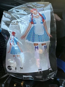 Music Legs Adult Racy Ragdoll Costume - Picture 1 of 3