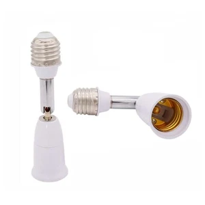 E26/E27 Light Socket Extender 5.5 inch Light Bulb Socket Adapter Flexible Adj... - Picture 1 of 7