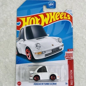 Porsche 911 Turbo 3.6 (964) Target Red Edition Hot Wheels Exclusives Diecast - Picture 1 of 2