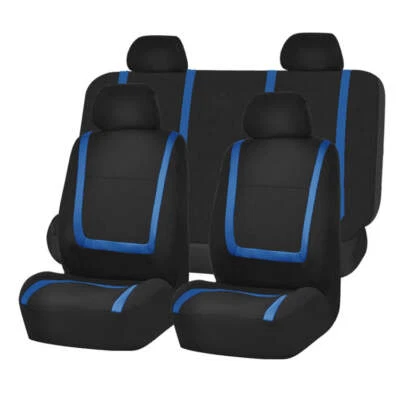 Fundas de asiento de coche de tela de ajuste universal FH Group para SUV, banco sólido (elige estilo) Foto 1 de 2