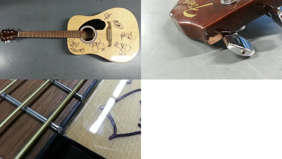 FIRMADO Fender FA-125 Dreadnought, diapasón de nogal, guitarra acústica GARY MULE Foto 1 de 1