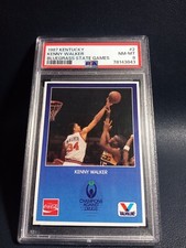 PSA 8 Kenny Walker RC ROOKIE 1987 Kentucky Bluegrass State Games Against Drugs#2