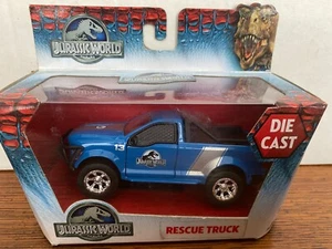 1/32 JADA JURASSIC WORLD FORD RECUE TRUCK BLUE - Picture 1 of 2