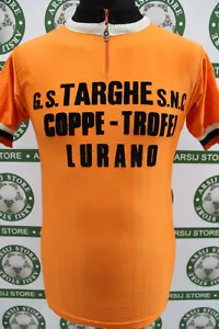 maglia ciclismo bike TARGHE CASTELLI TG 2 C245 shirt maillot trikot jersey - Imagen 1 de 2