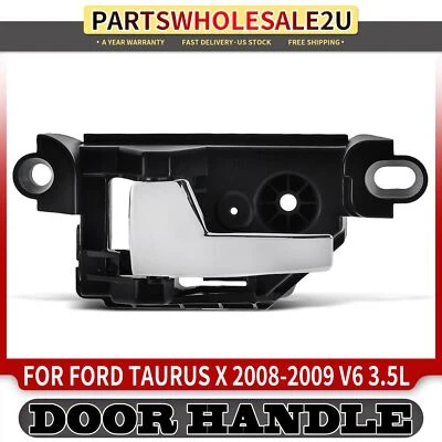 Nueva manija de puerta interior de palanca cromada del lado del conductor delantero para Ford Taurus X 08-09 Foto 1 de 4