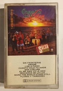 ORQUESTA DE LA LUZ - SIN FRONTERAS - 1991 MEXICAN TAPE ALBUM, SALSA - Imagen 1 de 4