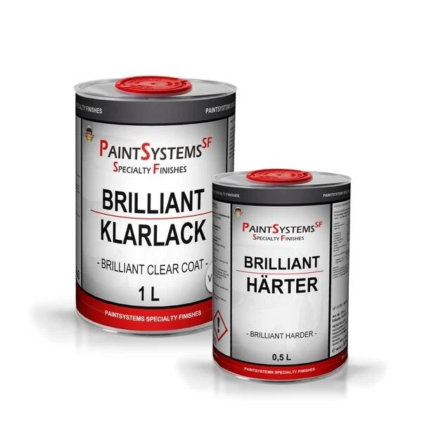 2K Klarlack hochglänzend Autolack 1,5 Liter Mit Härter Set Spezial - Bild 1 von 1