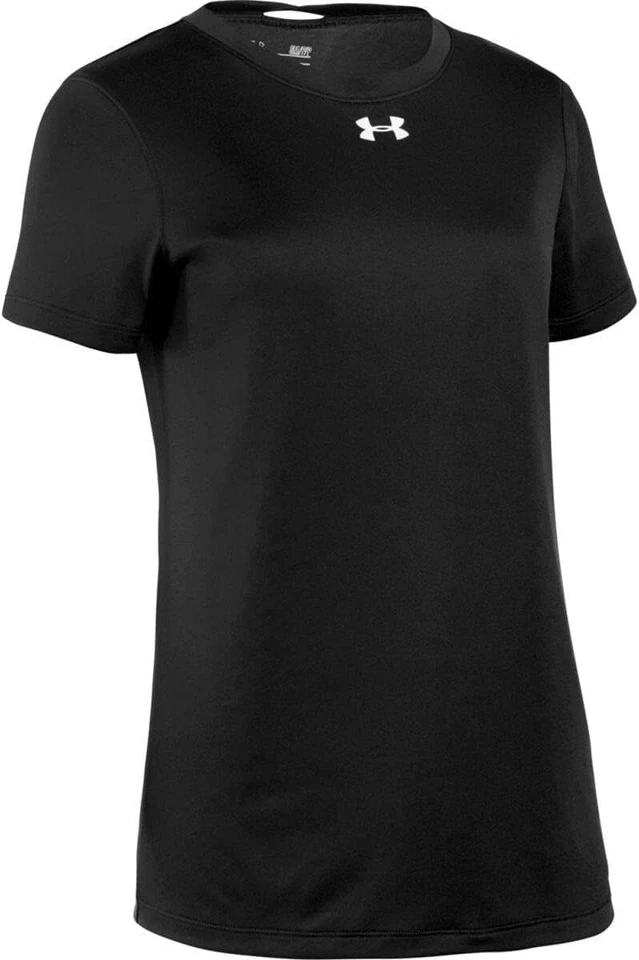 Under Armour Women's Locker 2.0 Shirt - Black/Silver - Small - NWT - Image 1 of 1