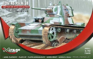 MIRAGE 726020 1:72 T-26 FINLAND Light Tank w/ 45mm gun M/38 - Picture 1 of 1