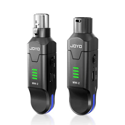 JOYO 2.4GHz Wireless Microphone System 4 Channel Transmitter & Receiver Dynamic - Image 1 of 4