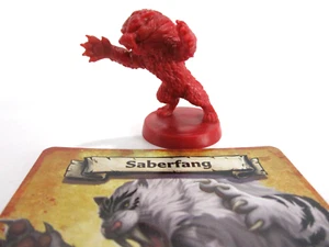 HEROQUEST: Jungles of Delthrak SABERFANG Ally Mini & Card NEW!! - Picture 1 of 3