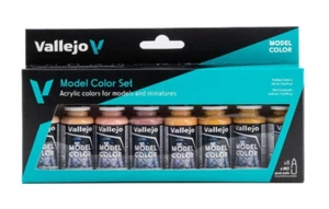 Vallejo Face/Skin Colors Paint Set 8-Colors 17ml - Picture 1 of 6