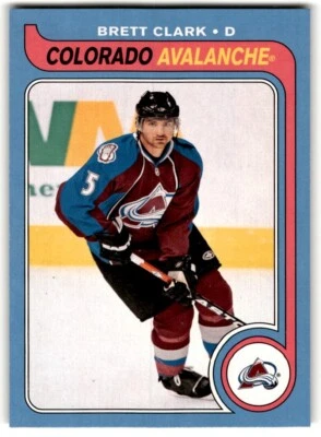 2008-09 O-Pee-Chee '79-80 Retro Brett Clark #721 Colorado Avalanche - Image 1 of 2