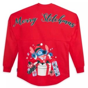 NEW WITH TAG Disney Parks Stitch Holiday Spirit Jersey MERRY STITCHMAS Adults XL - Picture 1 of 11