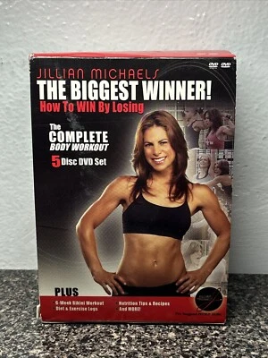 Jillian Michaels - Complete Body Workout (DVD, 2005, 5-Disc Set) - Image 1 of 4