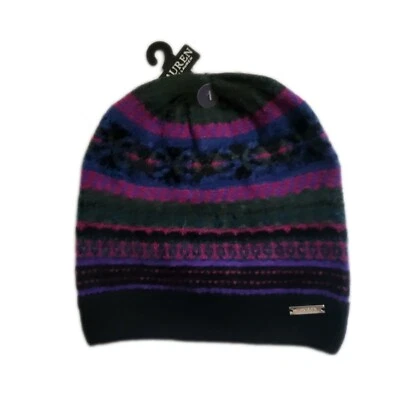 NUEVO gorro Ralph Lauren Fair Isle para mujer Foto 1 de 4