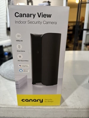 Canary View Indoor 1080p Wi-Fi Home Security Camera - Black - Image 1 of 4